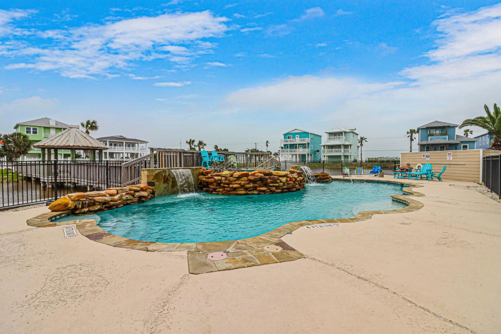 Vila Bella Vista & Four Winds House Mustang Beach Pokoj fotografie