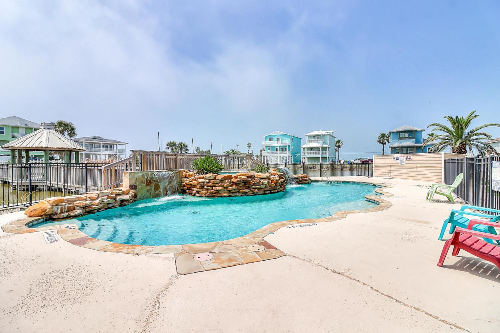 Vila Bella Vista & Four Winds House Mustang Beach Pokoj fotografie
